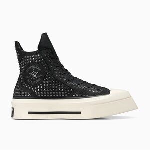 Converse X Black High Tops Swarovski Crystal
